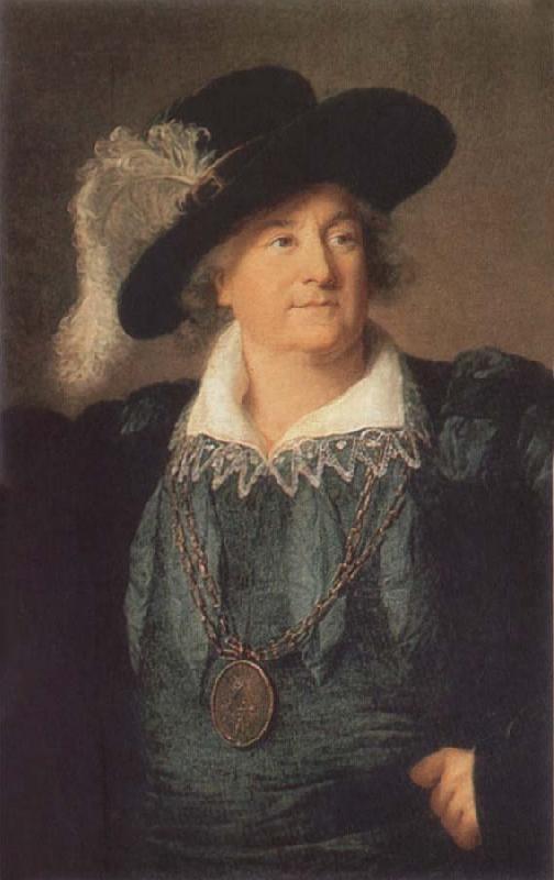 Elisabeth Louise Viegg-Le Brun Portrait of Stanistas Auguste Poniatowski oil painting image